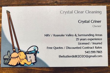 Crystal Clear Cleaning