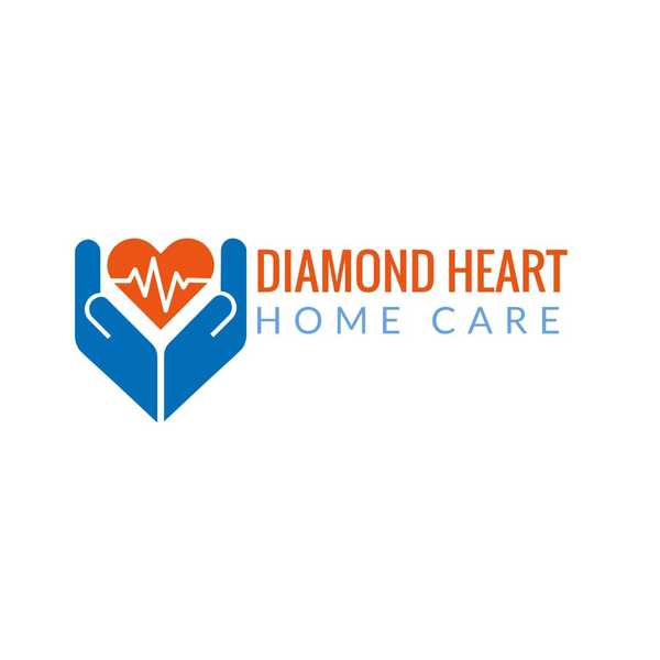 Diamond Heart Home Care Logo