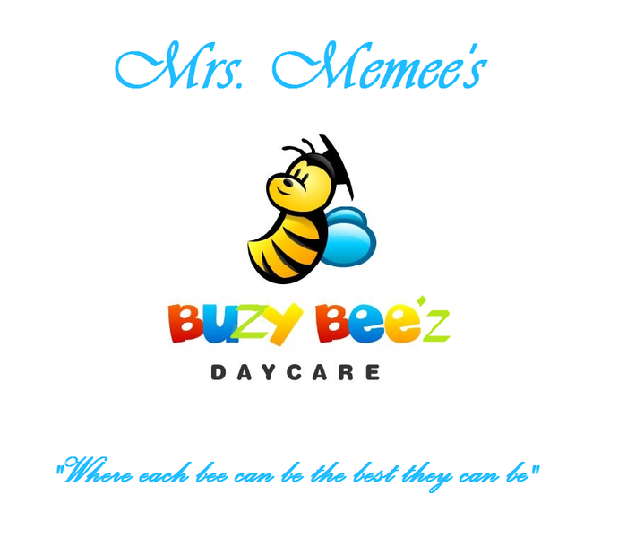 Mrs. Memee's Buzy Bee'z Childcare Logo