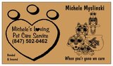 Michele's Loving Pet Care Service