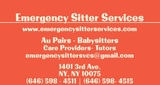 Emergency Sitter Services