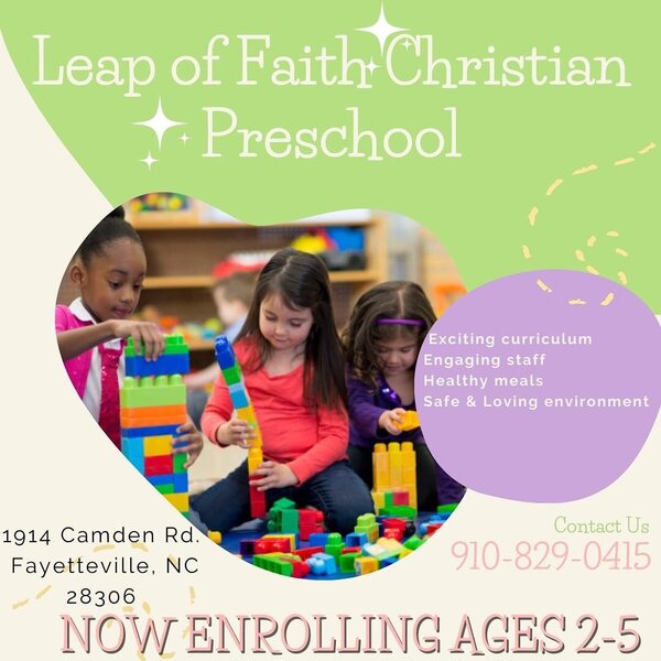 Leap Of Faith Christian Preschool Logo