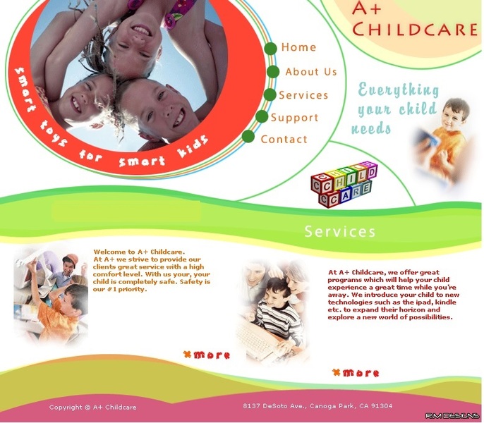 A+ Child Care Logo