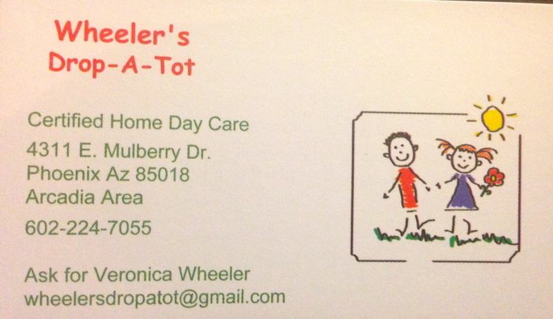 Wheeler's Drop-a-tot Logo