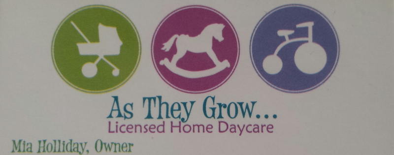 As They Grow Child Care Logo