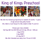 King of Kings Lutheran Preschool