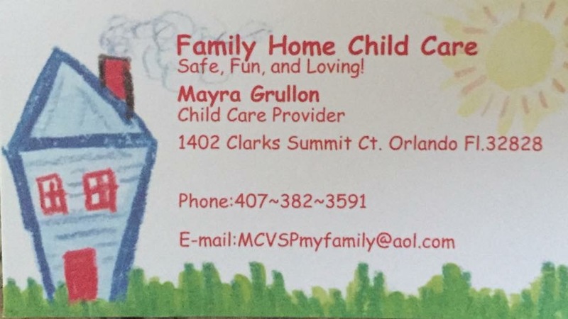 Mayra Family Home Child Care Logo