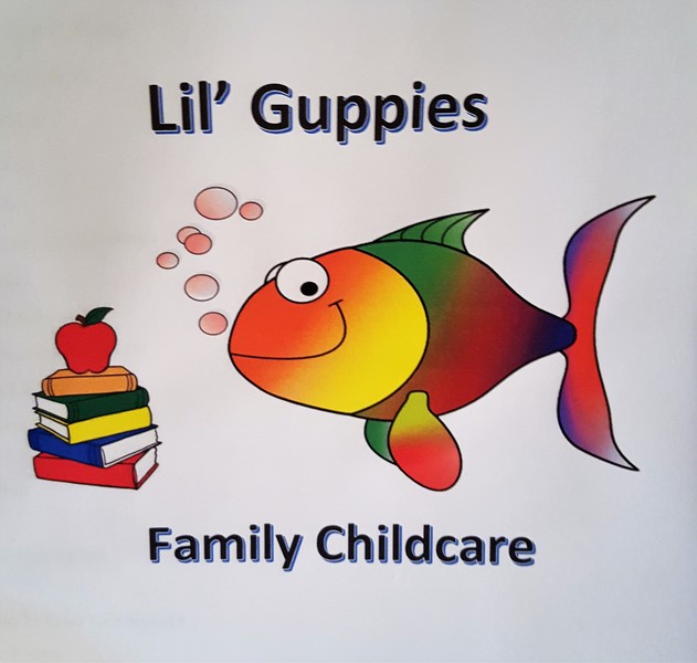 Lil' Guppies Family Childcare Logo