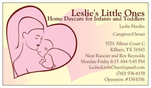 Leslie's Little Ones Logo