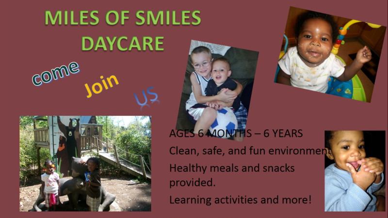 Miles Of Smiles Daycare Logo