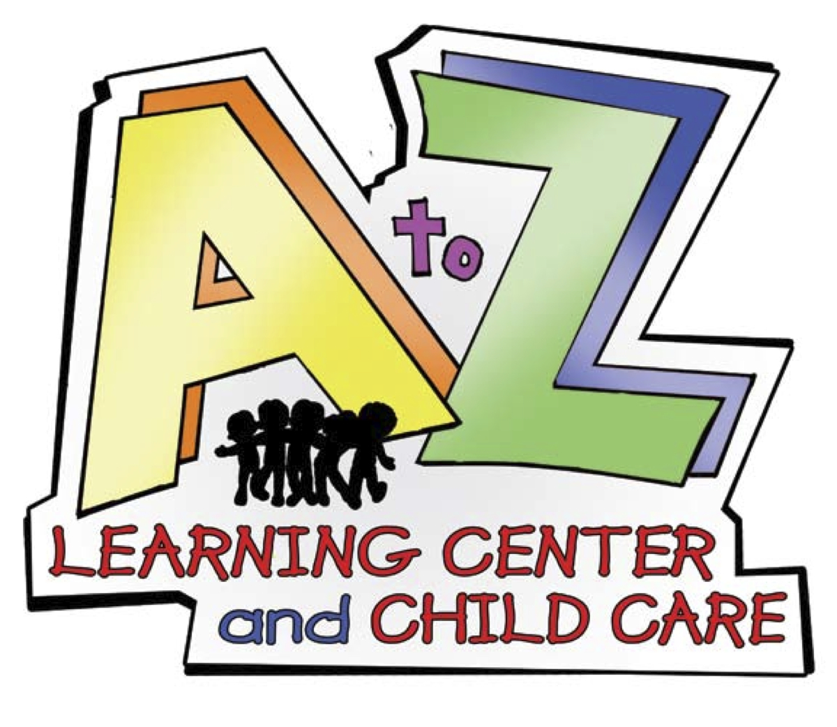 A To Z Learning Center And Childcare Logo