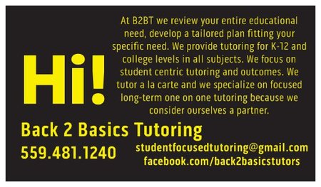 Back 2 Basics Tutoring