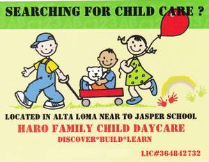 Haro Family Child Daycare Logo