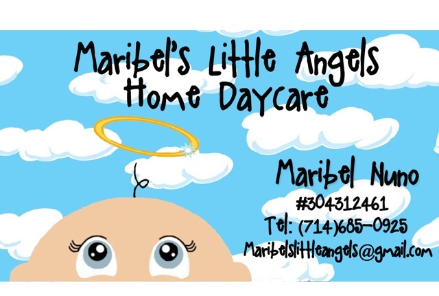 Maribel's Little Angels Home Day Care Logo