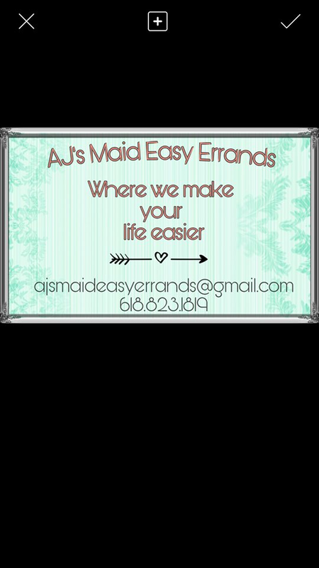 AJ's Maid Easy Errands
