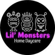 Lil' Monsters Home Daycare Logo