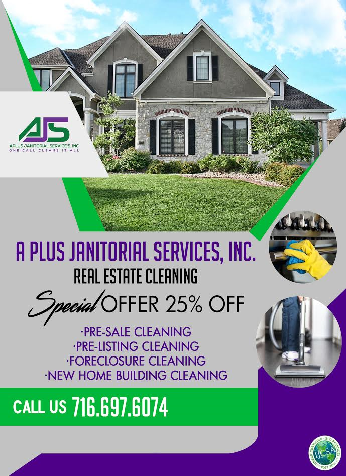 Aplus Janitorial Service's, Inc. Logo