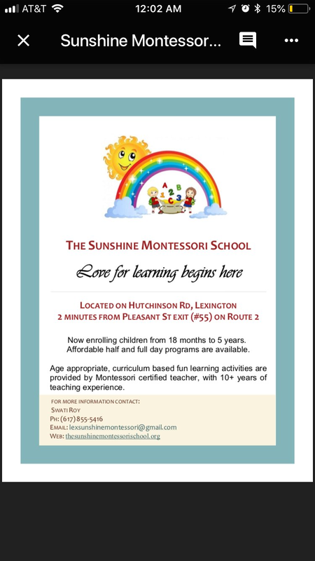 The Sunshine Montessori School
