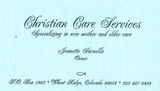 Christian Care Services