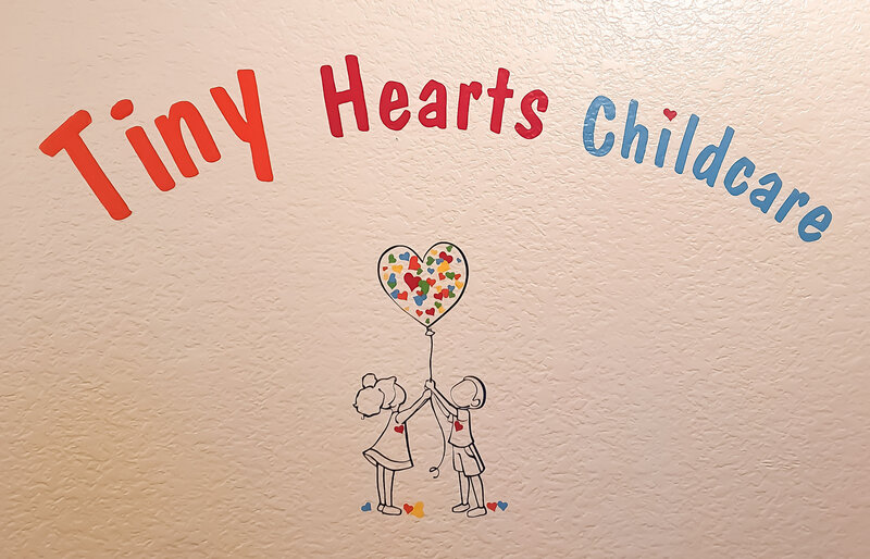 Tiny Hearts Childcare Logo