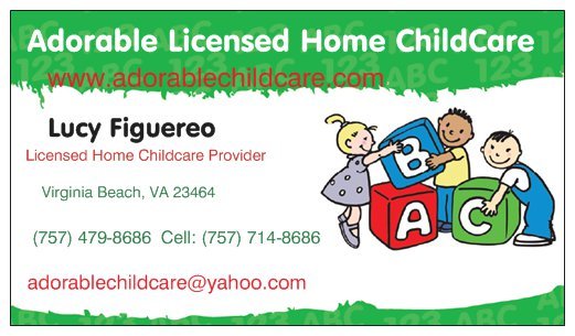 Adorable Licensed Home Childcare Logo