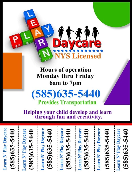 Learn N' Play Daycare Logo