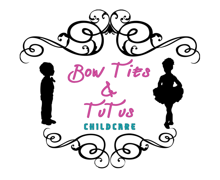 Bow Ties & Tutus In Home Childcare Logo