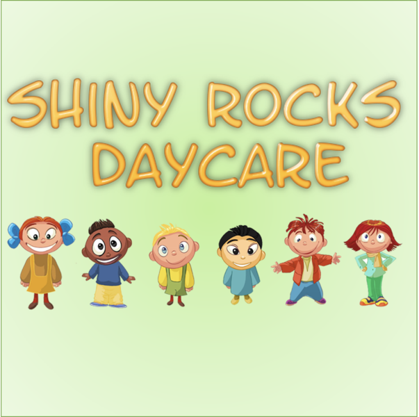 Shiny Rocks Daycare Logo
