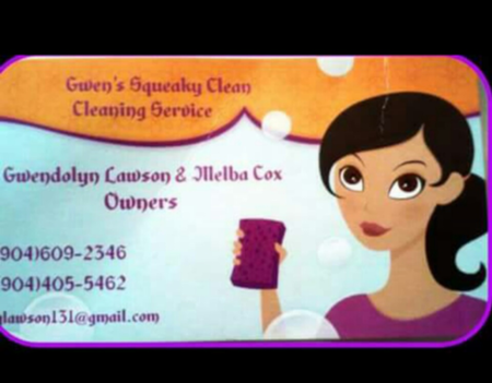 Gwen's Squeaky Cleaning Services