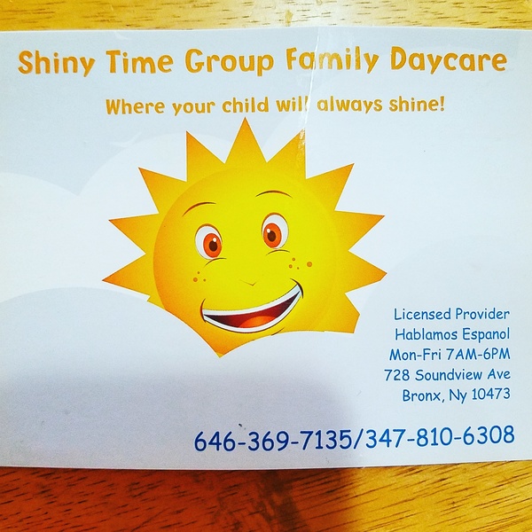 Shiny Time Group Family Daycare Logo