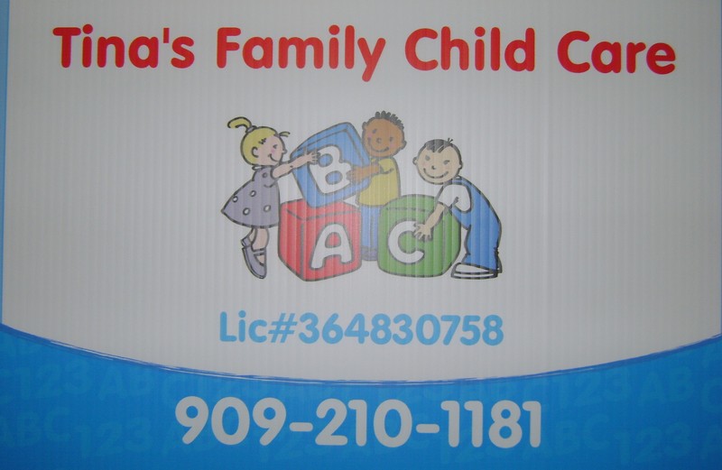 Tina's Family Child Care Logo