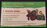 Ms. Michelle's Child Care