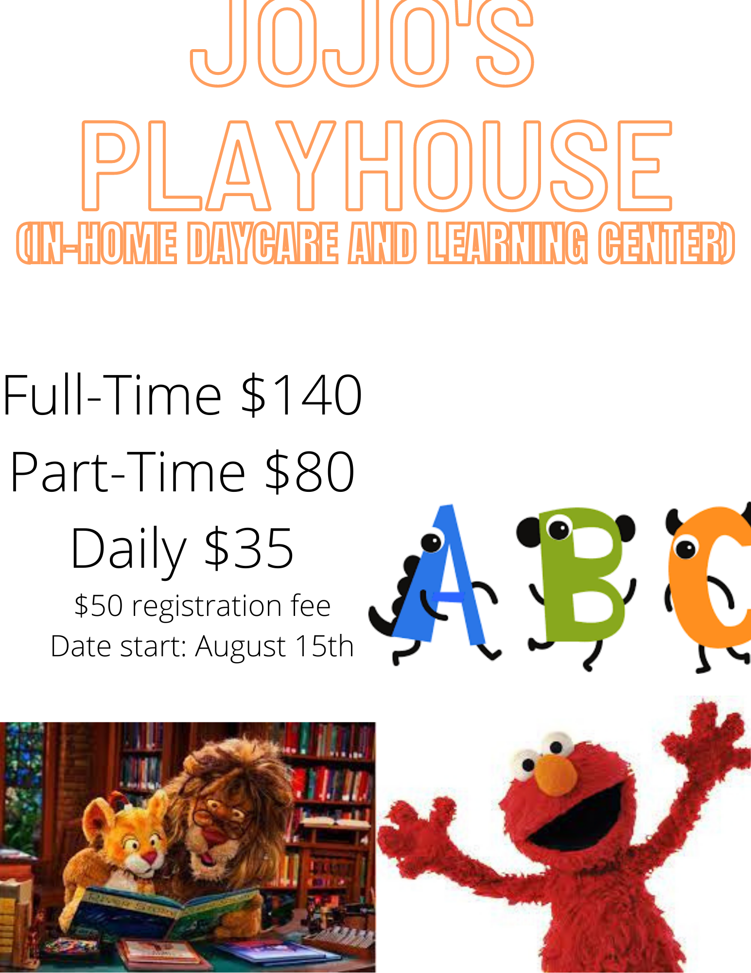 Jojo"s Playhouse Logo