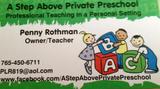 A Step Above Private Preschool