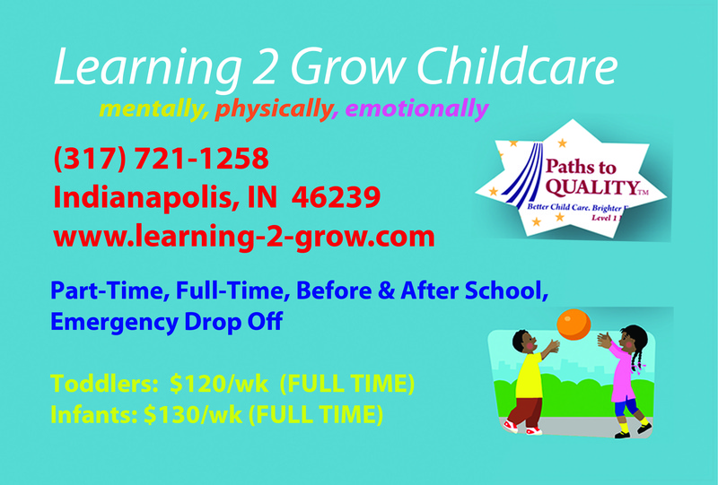 Learning 2 Grow Childcare Logo