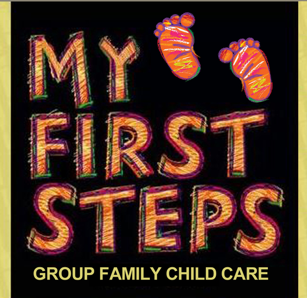My First Steps Child Care Logo