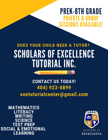 Scholars of Excellence Tutorial Inc.