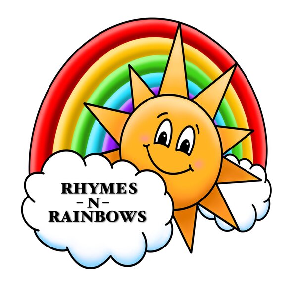 Rhymes -n- Rainbows Logo
