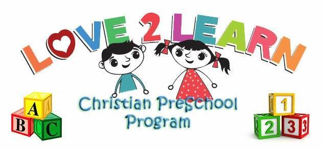 Love2learn Christian Preschool Logo