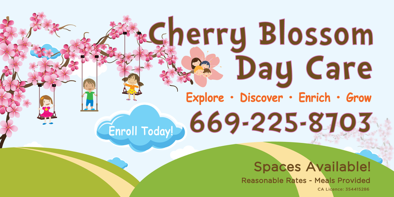 Cherry Blossom Daycare Logo