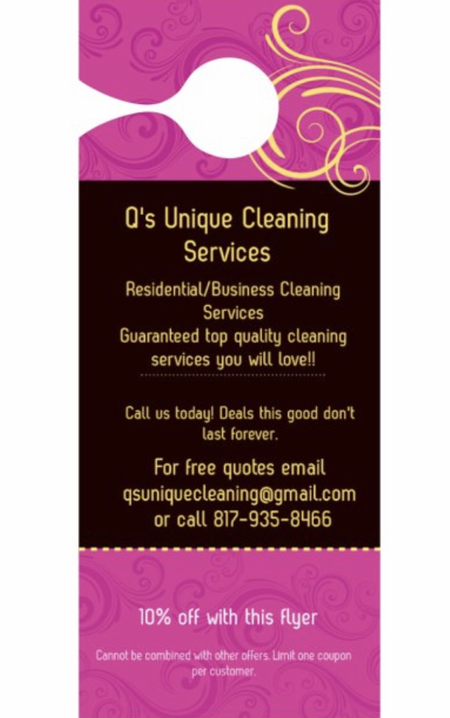 Q's Unique Cleaning Services