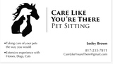Care Like You're There Pet Sitting