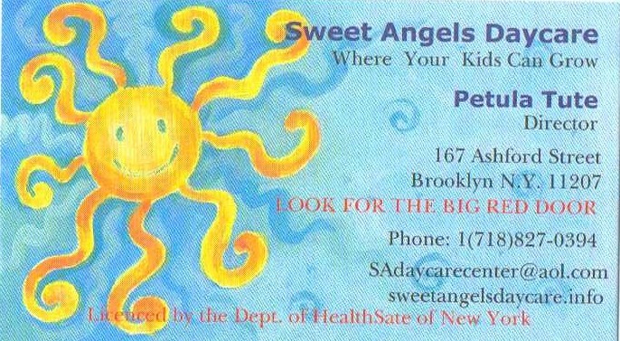 Sweet Angels Daycare Logo