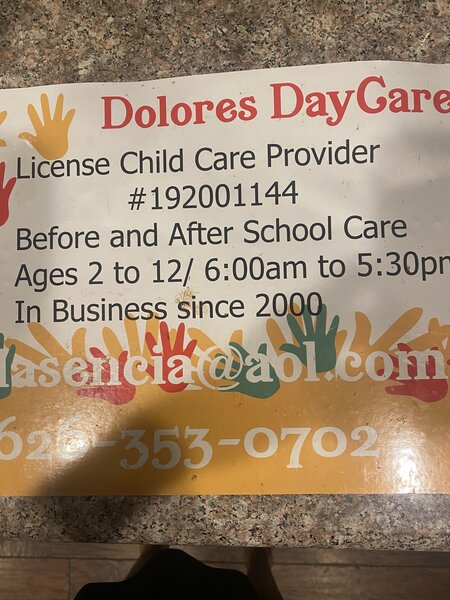 Dolores Daycare Inc. Logo