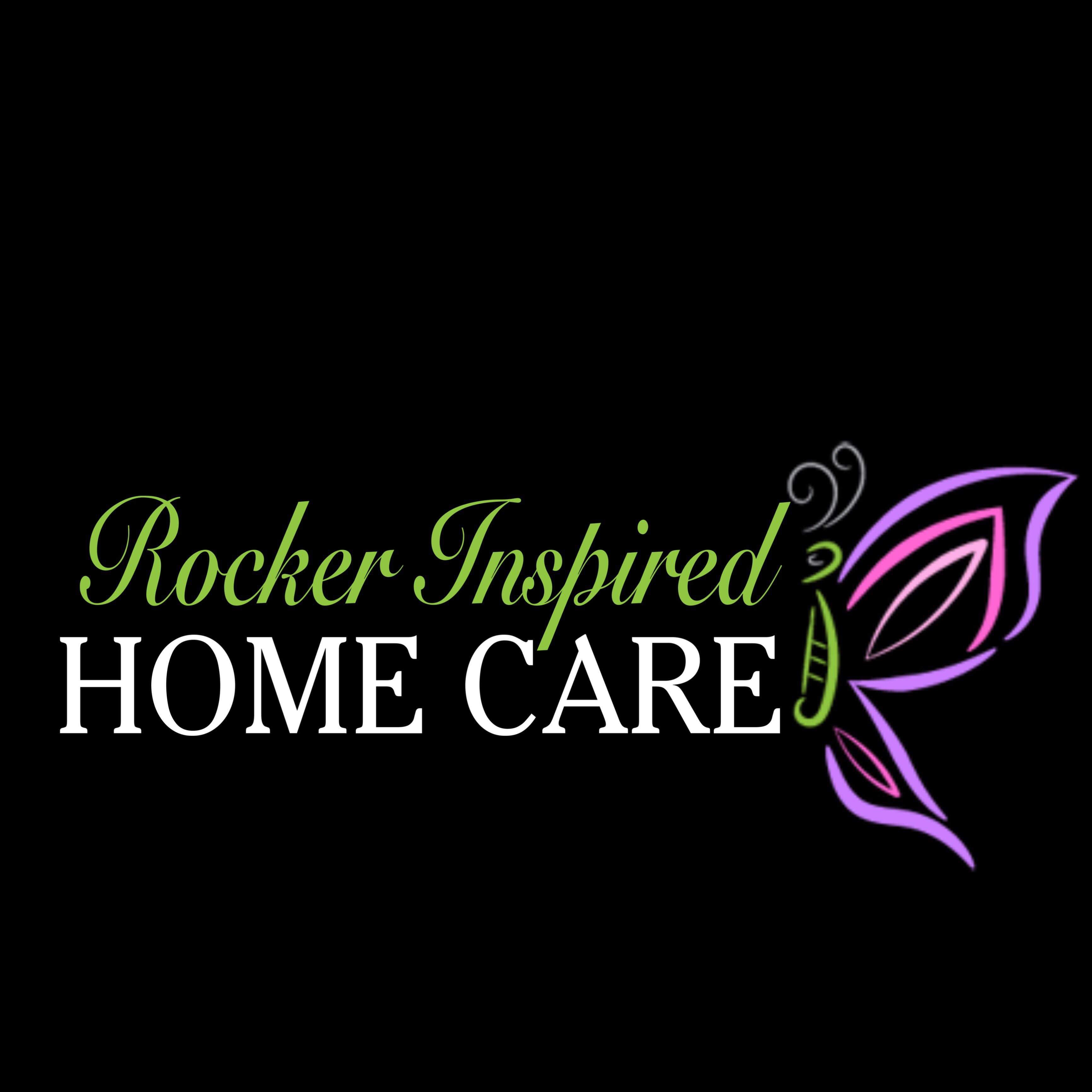 Rocker Inspired Home Care Agency Logo