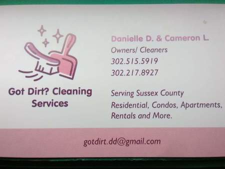 Got Dirt? Cleaning Service