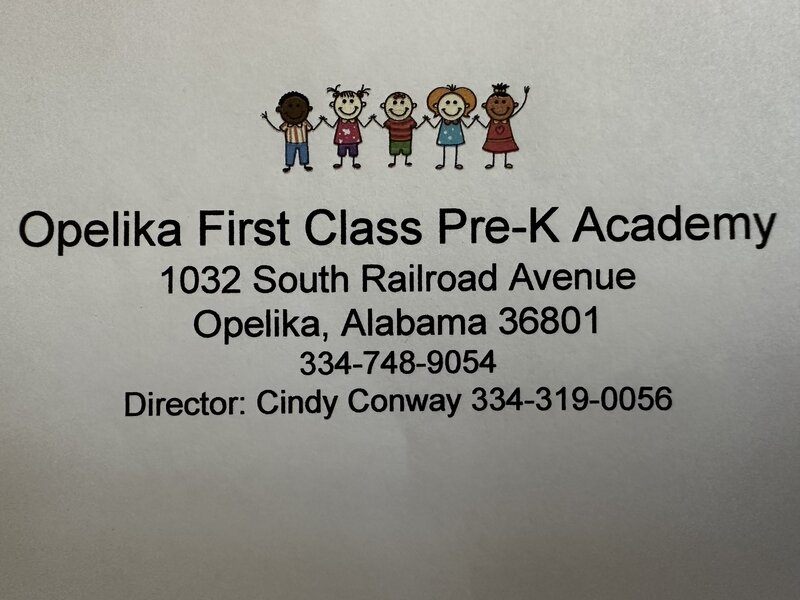Opelika First Class Pre-k Academy Logo
