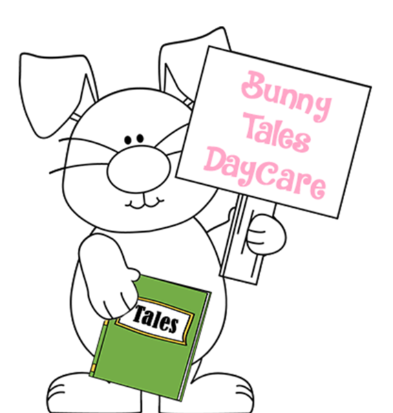 Bunny Tales Daycare Logo