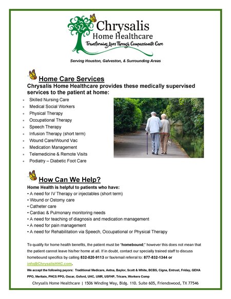 Chrysalis Home Healthcare