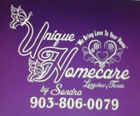 Unique Homecare By Sondrea Logo